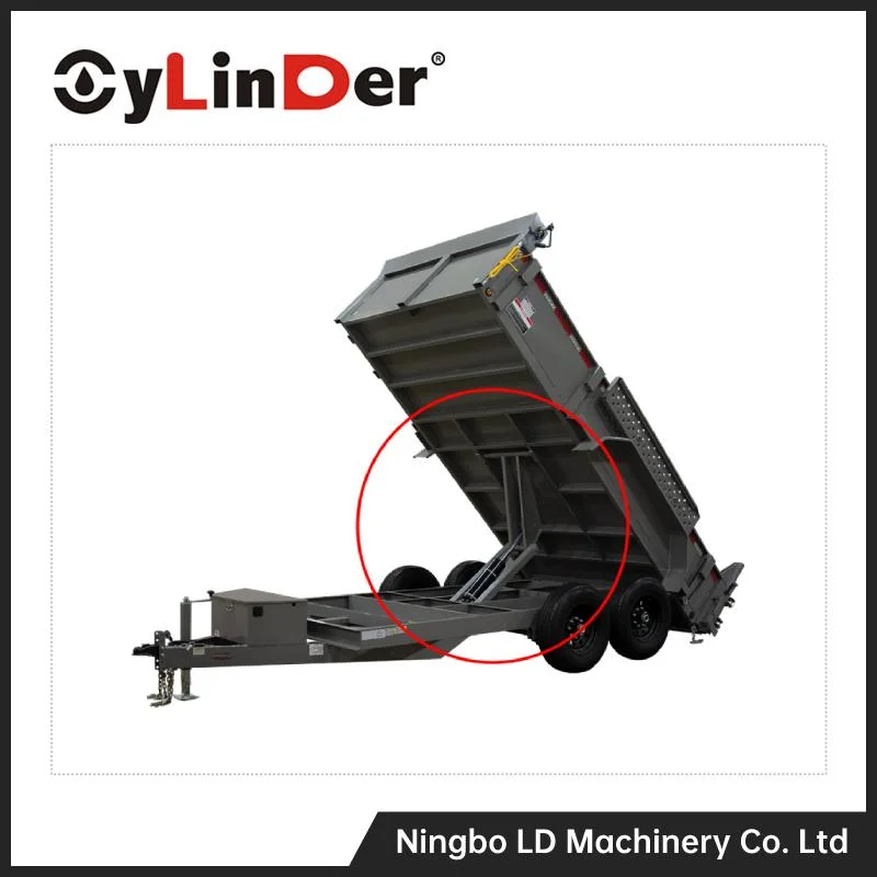 Customized Cost-Effective 3000psi Dump Trailer Hoist Hydraulic Cylinder