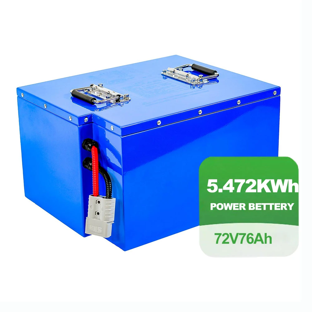 72V76ah Lithium Battery Center Power High Quality Long Cycle Durable 72 Volt LiFePO4 Battery Pack