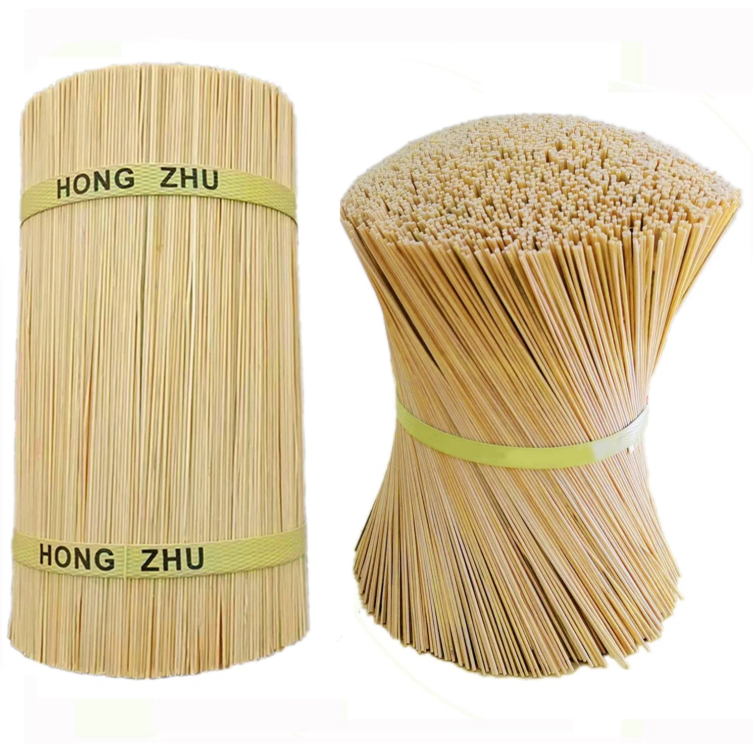 Fábrica de bambu Xunwu Lianfeng 7, 8, 9, 10, 12 polegadas Agarbatti Bamboo varas para incenso