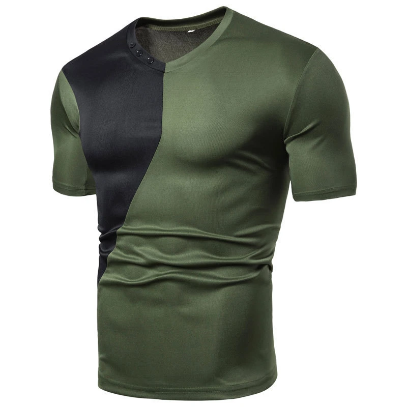 Ferie Custom-Made Men′ S Casual T-Shirt Sports Fitness Туго V-Neck Short T высококачественный удобный мужской шорты Рукава
