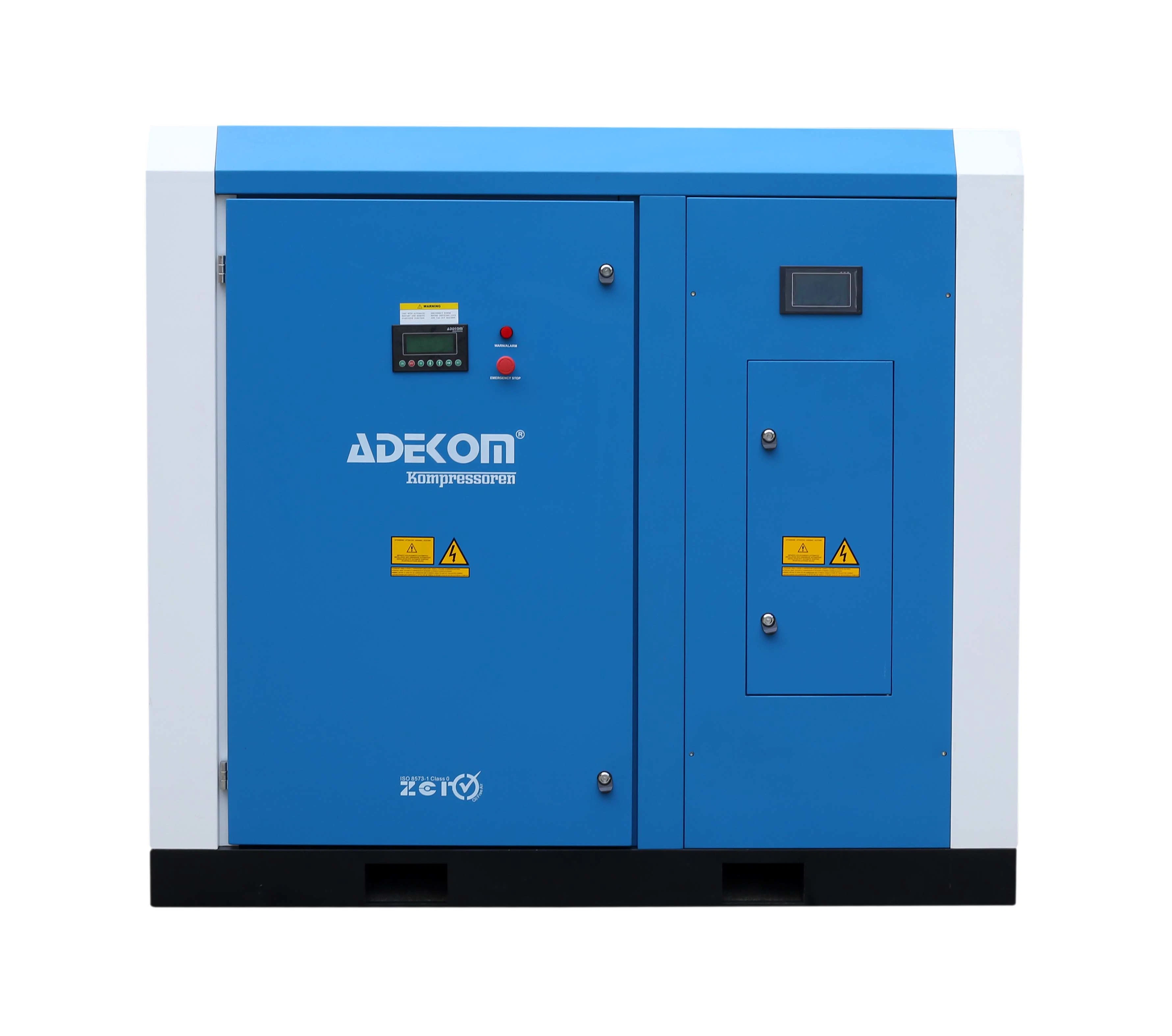 Etc Roctary aire eléctrico de alimentación de CA libres de aceite del compresor de tornillo Kc45-10et