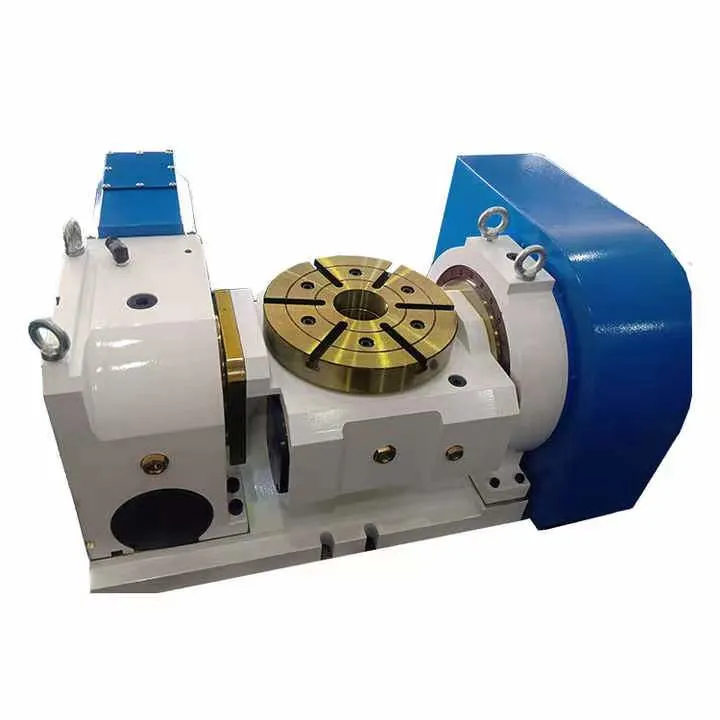 Mesa rotativa CNC do 5º eixo para fresagem rotativa CNC Máquina