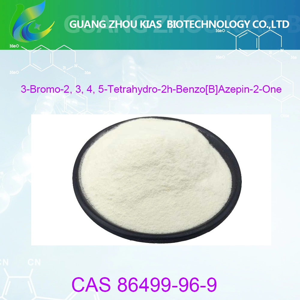 Cas 86499-96-9 3-Bromo-2, 3, 4, 5-tétrahydro-2h-Benzo[B]Azepin-2-one matières premières pharmaceutiques 86499 96 9