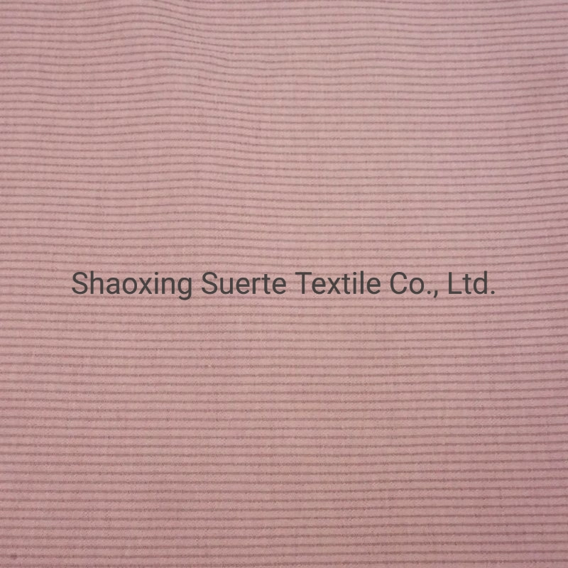 A Grade Quality Knit Tc Rib Fabric Cotton Polyester Spandex Fabric for Apparel