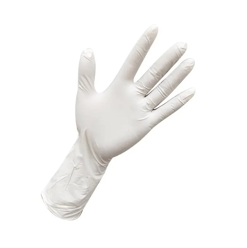 Luvas de nitrilo com textura de dedo para fins médicos Glove Exam fabricadas de fábrica com De quimioterapia médica