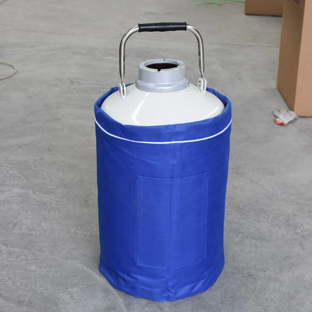 Yds-10 10L Volume Cryogenic Ln2 Liquid Nitrogen Tank Container Dewar Flask Semen Bottle Equipment Freezer