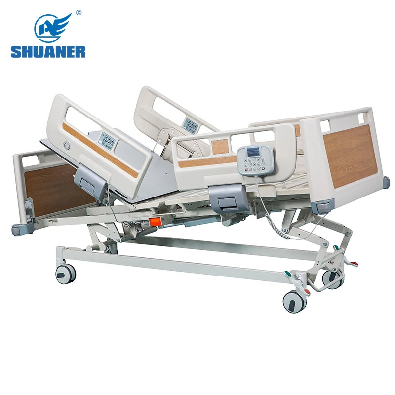 Five Function ICU Patient Electric ICU Hospital Bed Manufacturer Supply