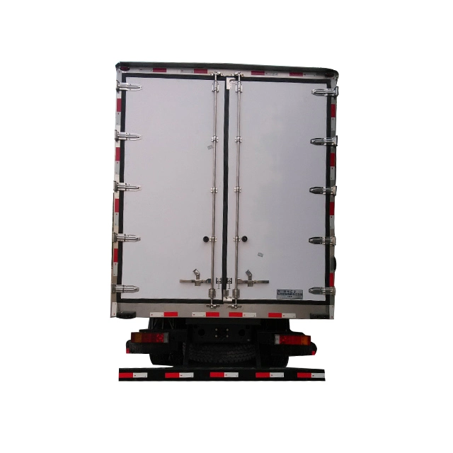 XPS/ PU Insulation CKD/CBU Refrigerated Panel Aluminum Floor Profile Frozen Vegetable Meat Transport Stainless Steel Hardware Refrigerator Truck Body Box