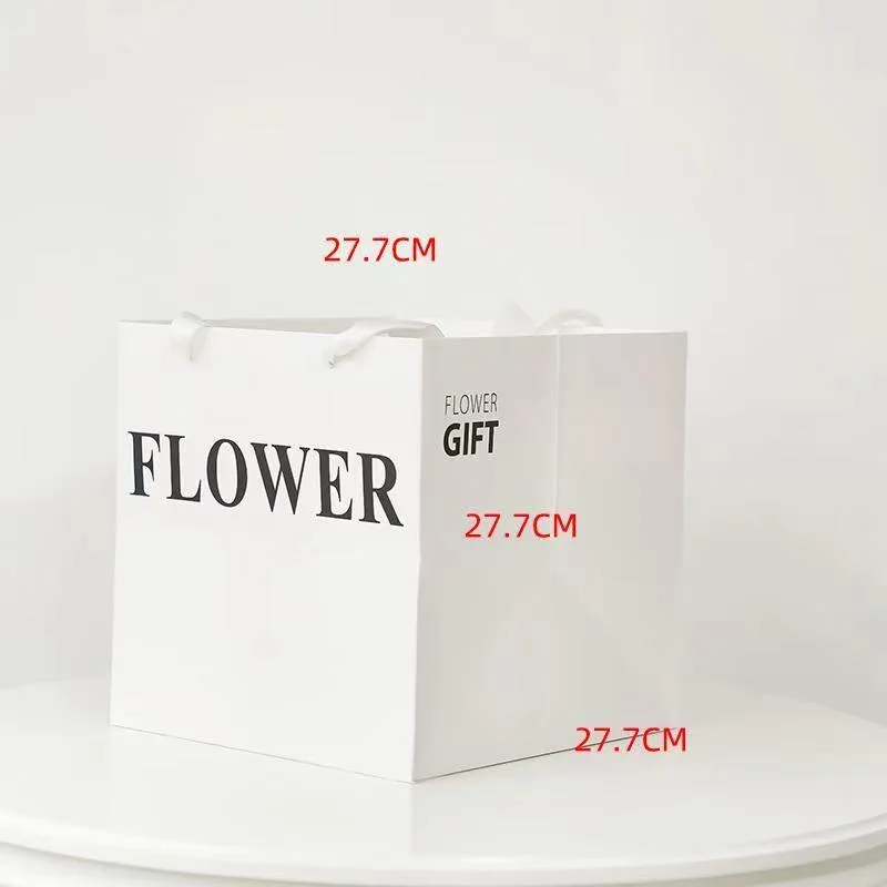 Черная модная бумага Shopping Bag for Valentine Love Gifts with Обработка принять настройку