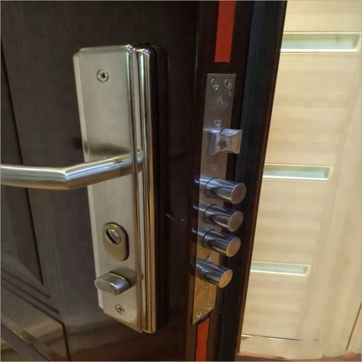 New Style Security Cheap China Entrance Steel Apartment Home Entry Door