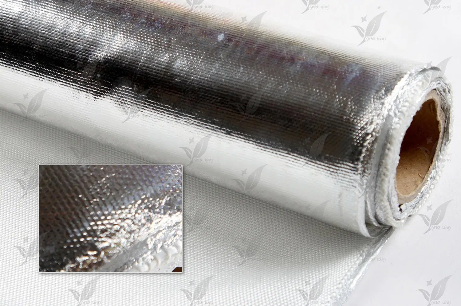 Aluminium-Folie Beschichtete Glasfaser Produkte Brandbekämpfung