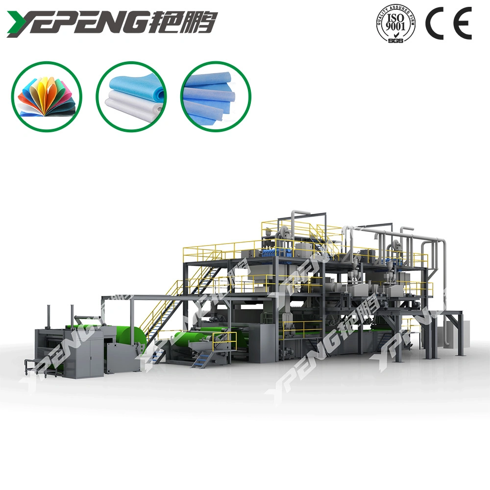 ISO9001: 2000 Approved New Yanpeng KN95 Nonwoven Fabric Making Machine