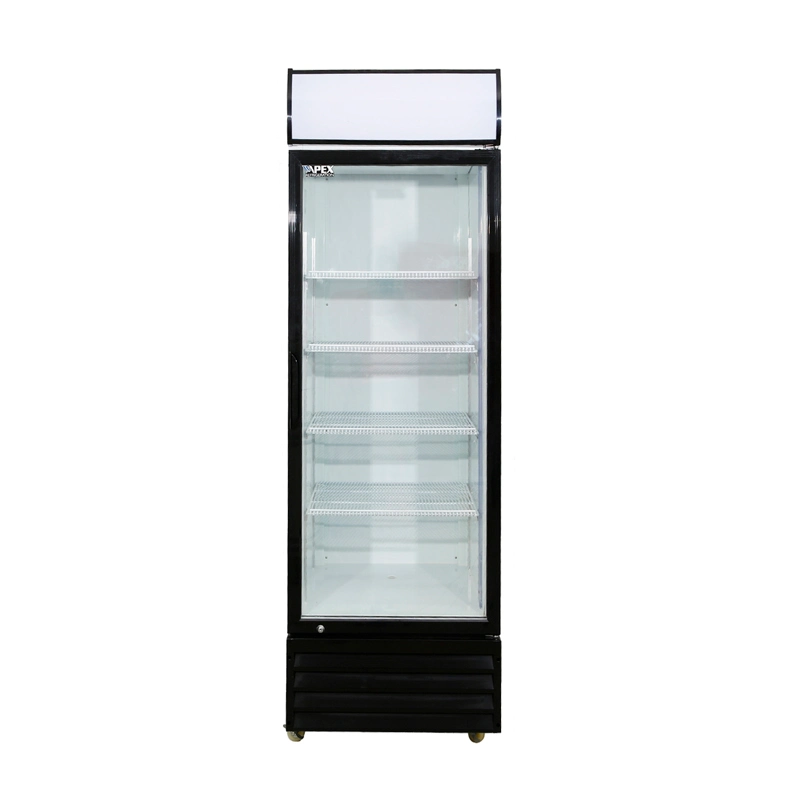 Restaurante Venta caliente Vitrina armario refrigerador vertical para frutas y hortalizas