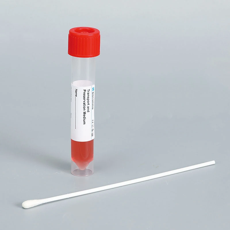 Sampling Collection Viral Transport Medium Vtm Test Kits for Nasal Pharyngeal Sampling Swab