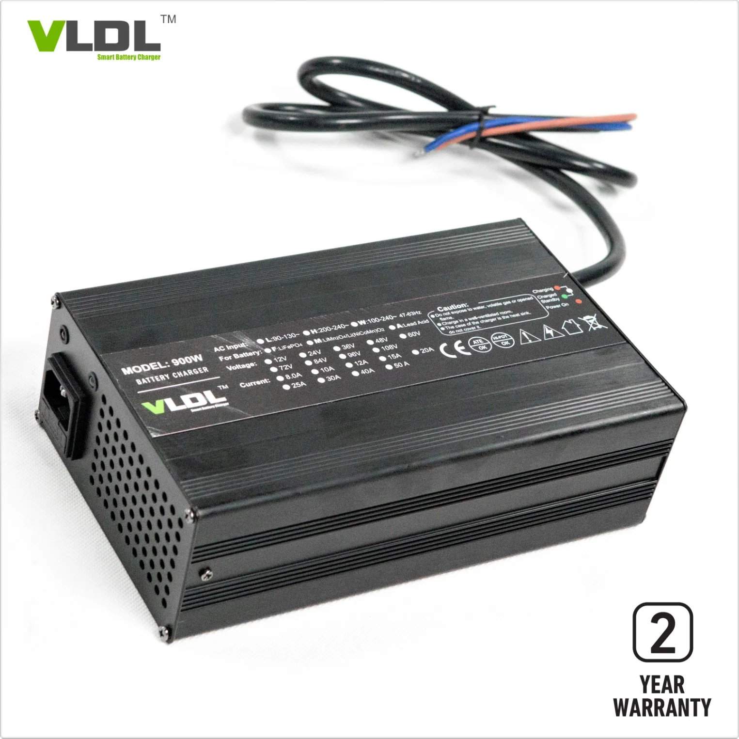 Lithium Battery Charger 84V 10A, Intelligent EV Battery Charger