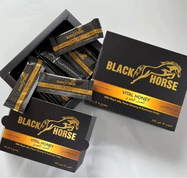 Black Hrose Royal Honey Organic Custom Sexual Purenatural Vital Health Pink Bee Sexual Aphrodisiac Black Hrose Honey for Men