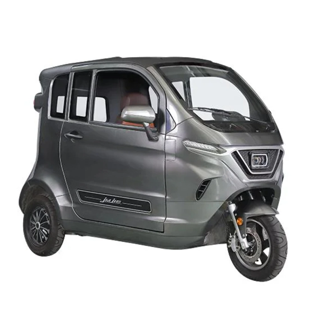 EEC 2019 Three Wheels Cargo Electric Tricycle Motorcycle Rickshaw Fully Enclosed Mobility Scooter Cargo Scooter Motor with Cabin