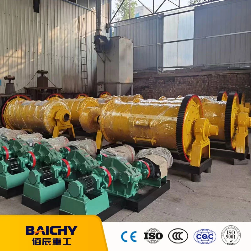 Fábrica de Baishy Venta directa de Ball Mill para oro Cobre Hierro Planta de procesamiento de escoria de cemento