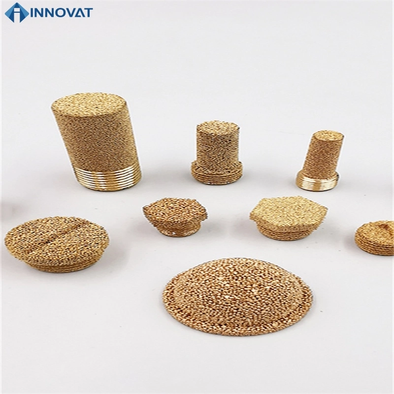 Customize 1-100 Micron Bronze Brass Copper Sintered Filter