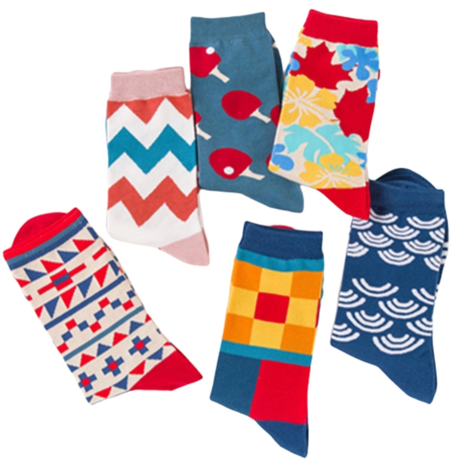 English Style Socks Personality Socks Full Cotton Stockings