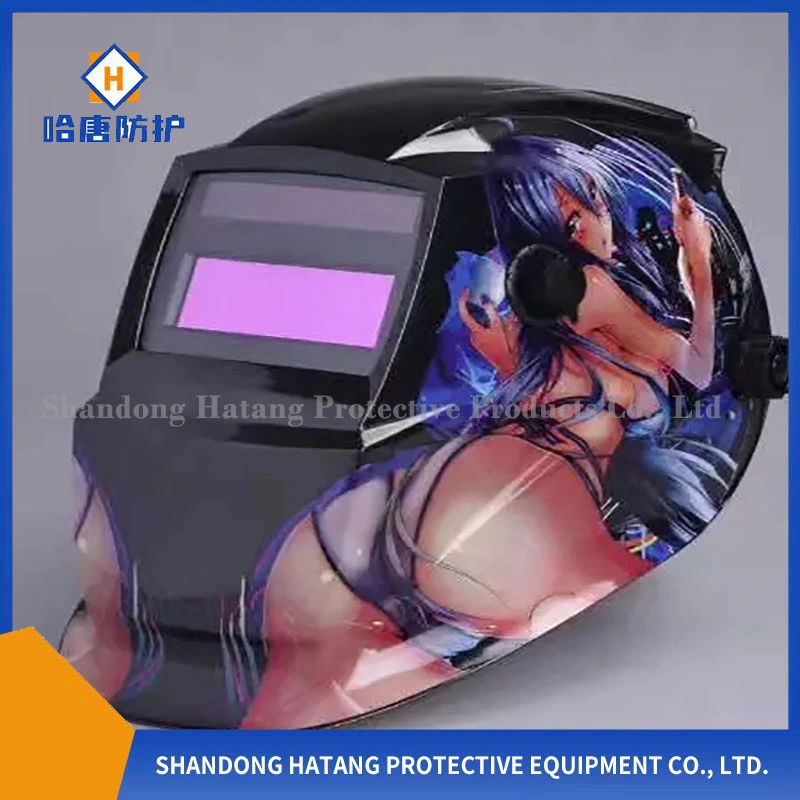 Welder Hood CE Test Welding Helmet Auto Darkening Headgear Head Protection