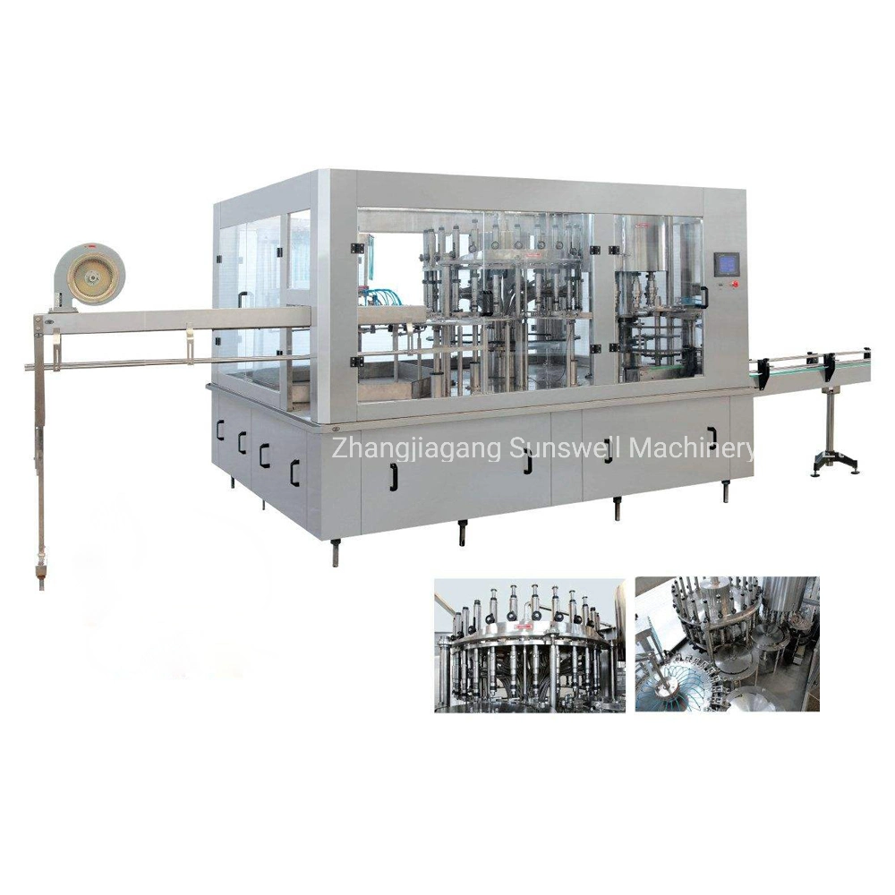 New Automatic Aseptic Carbonated Washing Filling Capping Machine