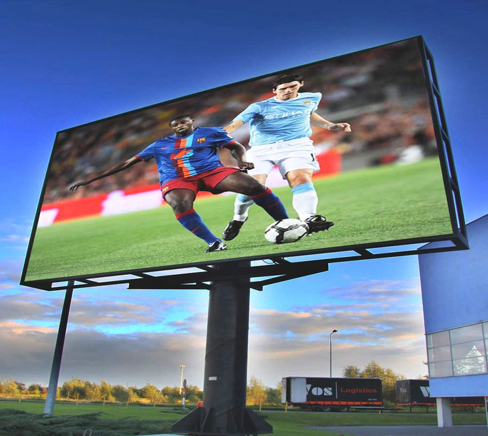 P4 Outdoor Commercial Advertising LED Video Screens Wall Panel LED Display