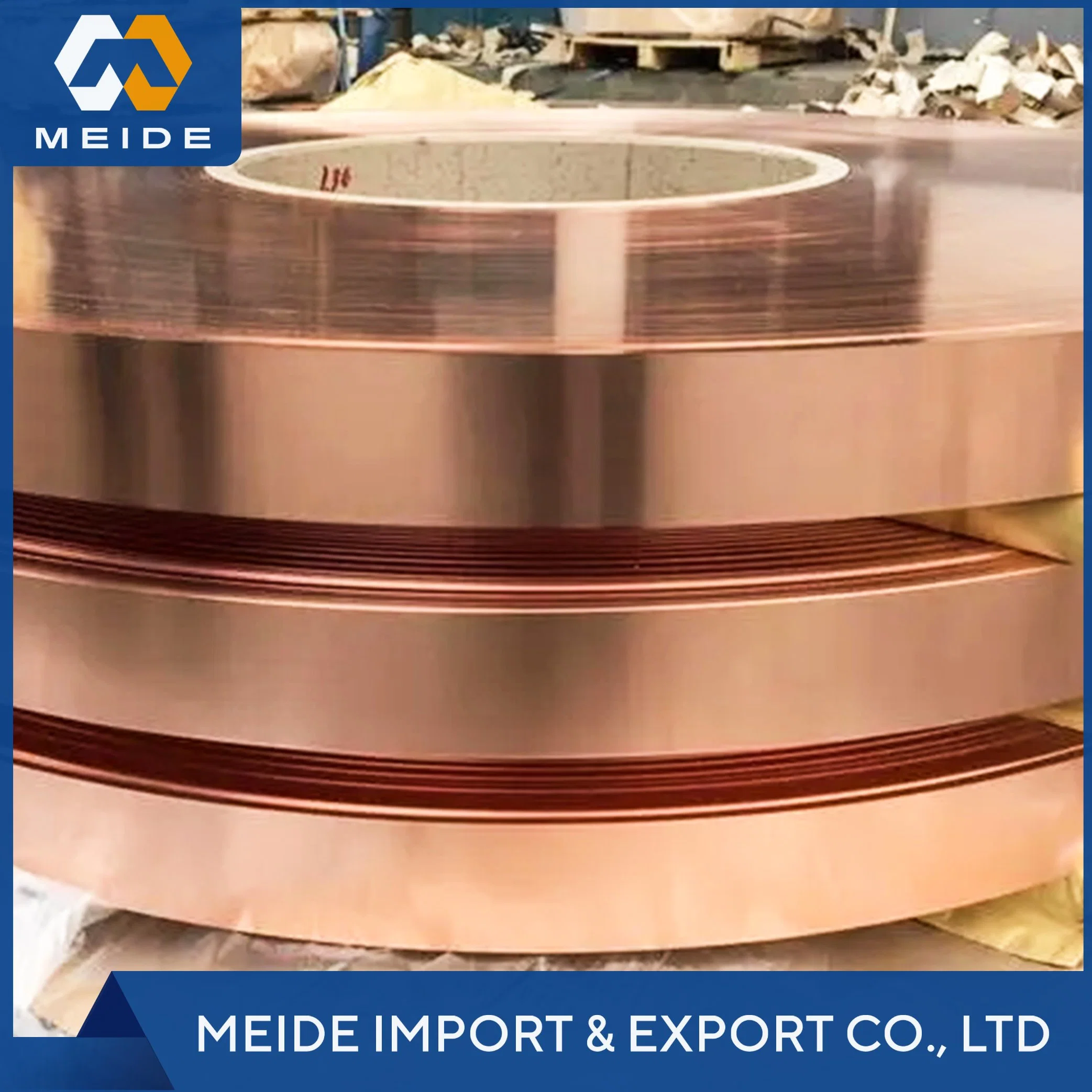 99.9% Pure Copper Strip C67420 C67500 C69300 C68700 C67000 C50100 C5010 C50500 C5050 Bronze Decoration Ground Copper Coil Wire Foil Strip Price