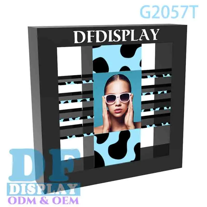 Eyewear Table Eyeglasses Wall Cabinet Optical Display Sunglasses Display Shelf Sunglass Display Counter Optical Shop Display Shelf