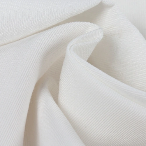 Clothing Material Tc Fabric Twill Dyed White or Custom Color or Printed for Hospital Nurse Medical Uniform Fabric