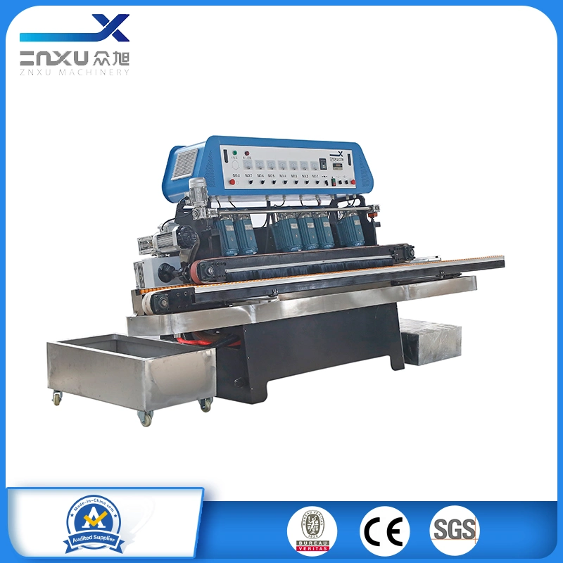 Hot Sale 9 Motors Glass Beveling Polishing Machine/Line Glass Edging