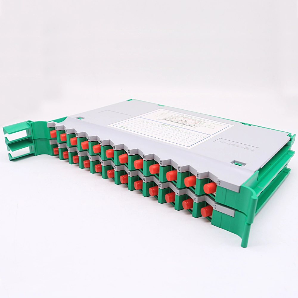 Fabricación ODF Caja de distribución de fibra óptica de la caja de terminales de fibra