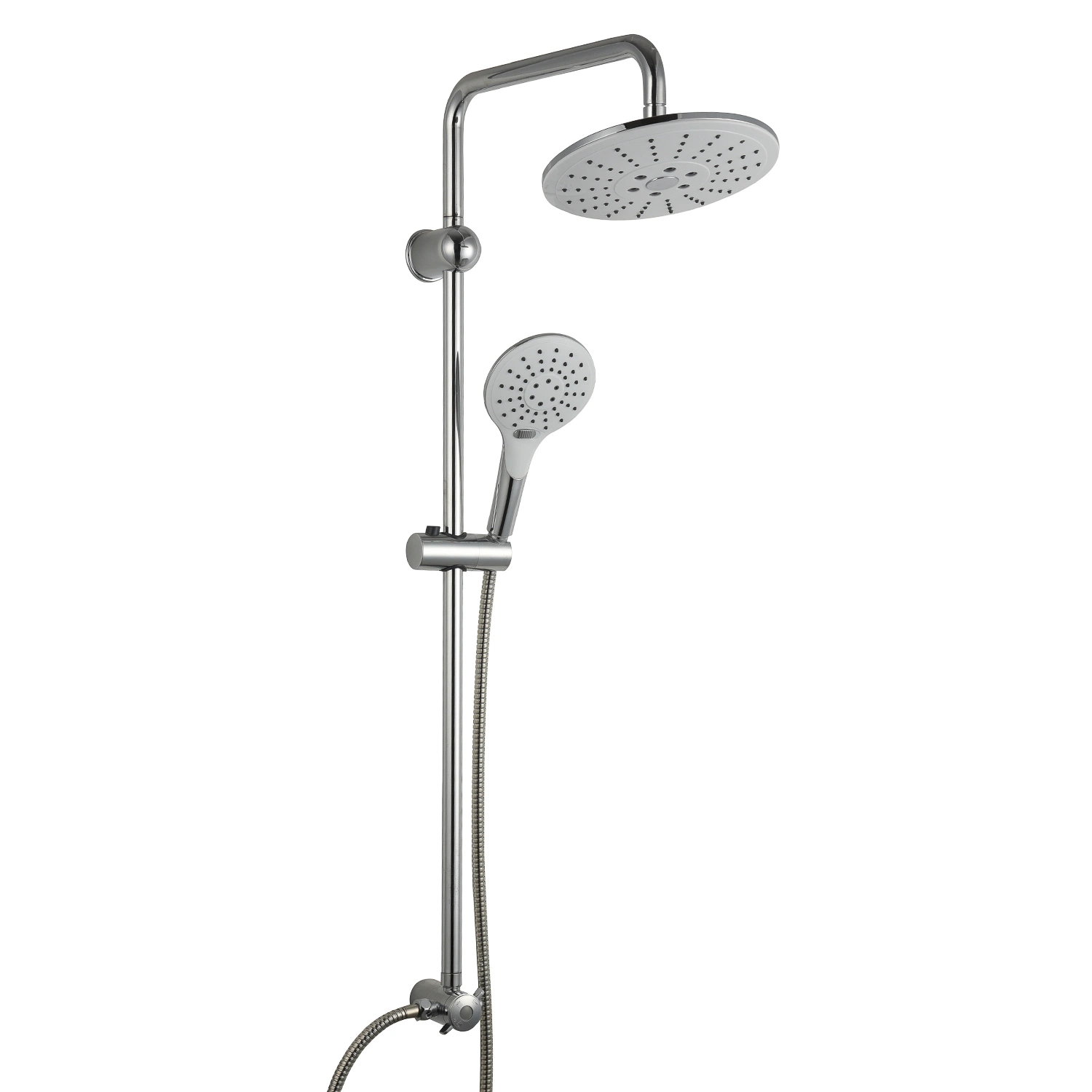 Good Price Chrome Finished Brass Bathroom Hand Rain Shower Set