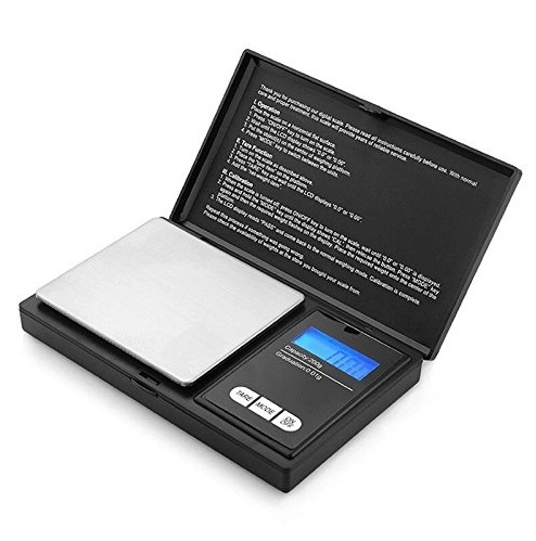 Gram Scale, 500 Gx0.01 G Digital Pocket Scale