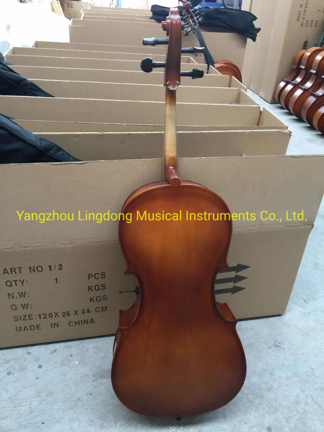 Hot Sale Antique Spruce Plywood Cello for Sale in China