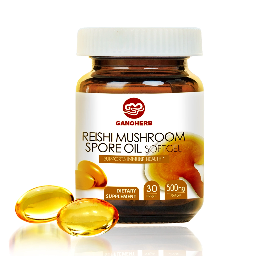 Private Label Organic Reishi Spore Öl Immunsystem Booster Reishi Extrahieren