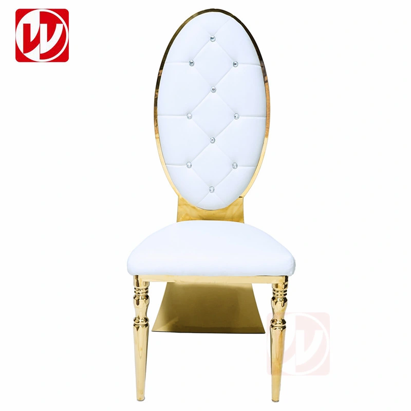 2022 Modern Mermaid Shining Mirror Gold Stainless Steel Dining Furniture for Hotel Wedding Banquet Ballroom Used