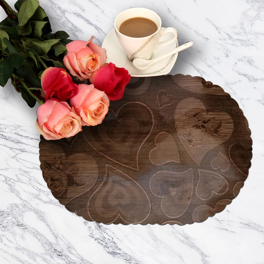 High Quality Luxury EVA Placemat for Coffee Tableware Kitchen Accessories Dining Table Mat