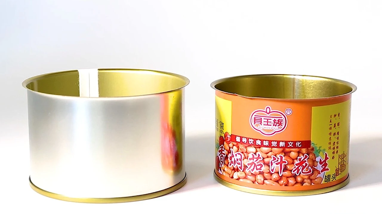 751#130ml 3-Piece Food Can for Soy Bean and Other Food