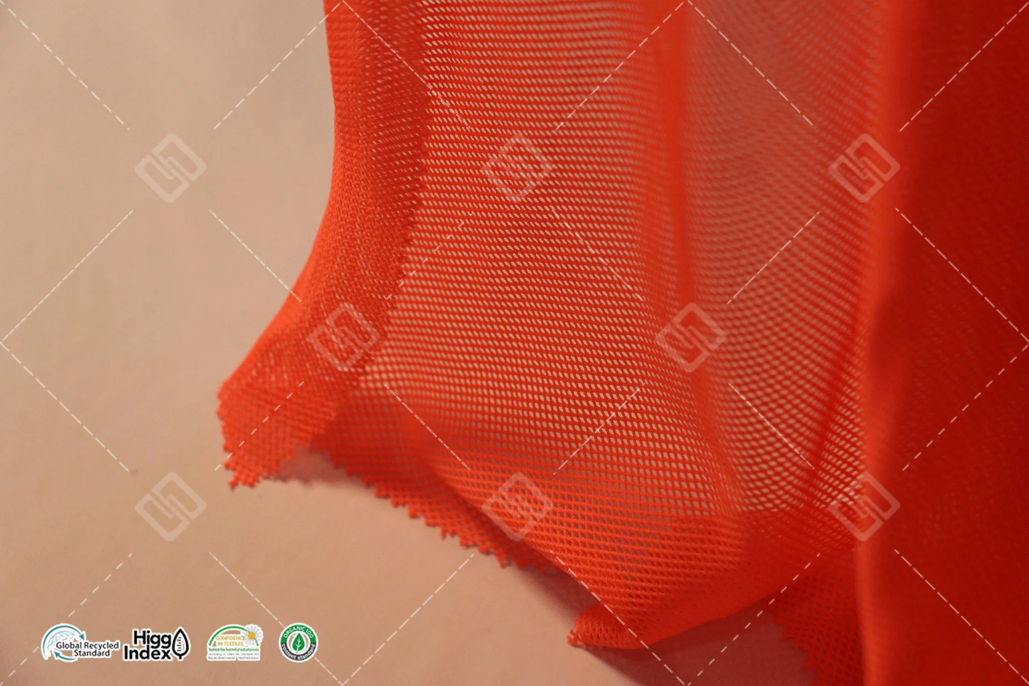 150D 100% Polyester Gasdurchlässigkeit Wasserdampfer Futter Sportswear Webmaschengewebe Stoff