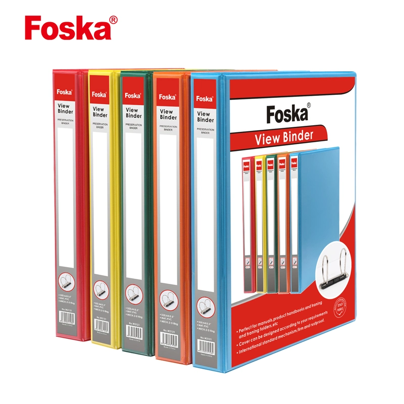 Foska Stationery Ring PP A4 Presentation Binder