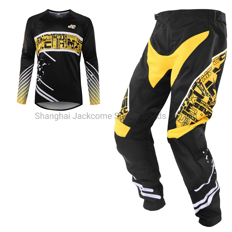 Custom Made Motocross Jerseys and Pants Men&prime; S ATV Dirt Bike Jerseys and Pants Mx Sets with Breathable No Fade Sublimated Graphics