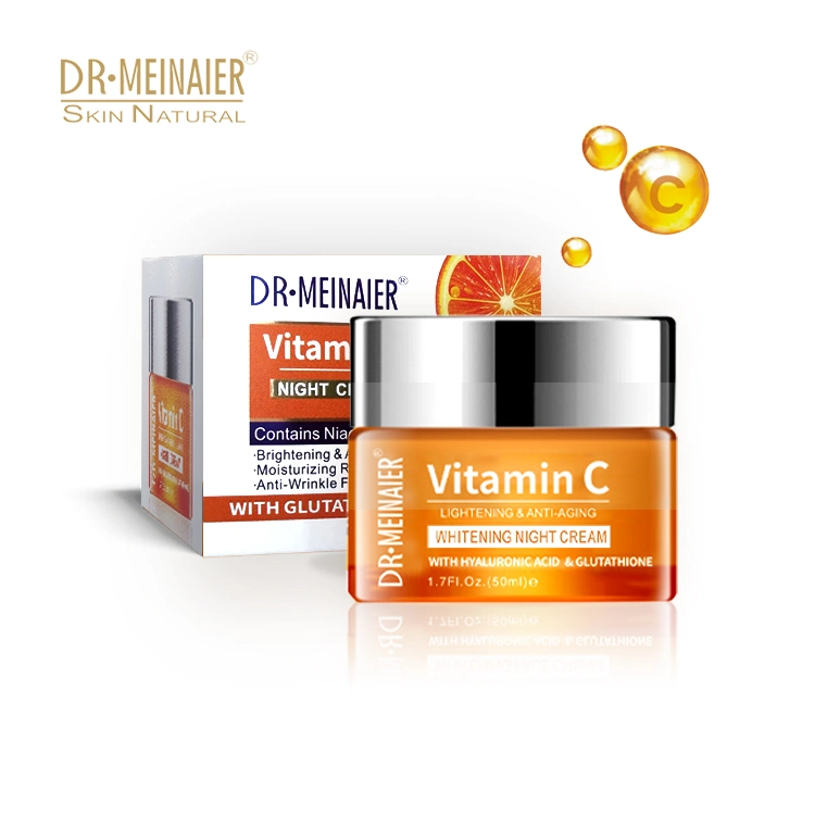 Venda quente Bom Preço vitamina C Embranquecimento Creme facial de ácido hialurônico Glutathion