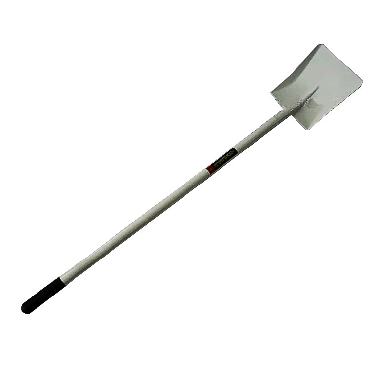 Agricultural Welding Integrated Straight Handle Square Spade Steel Shovel