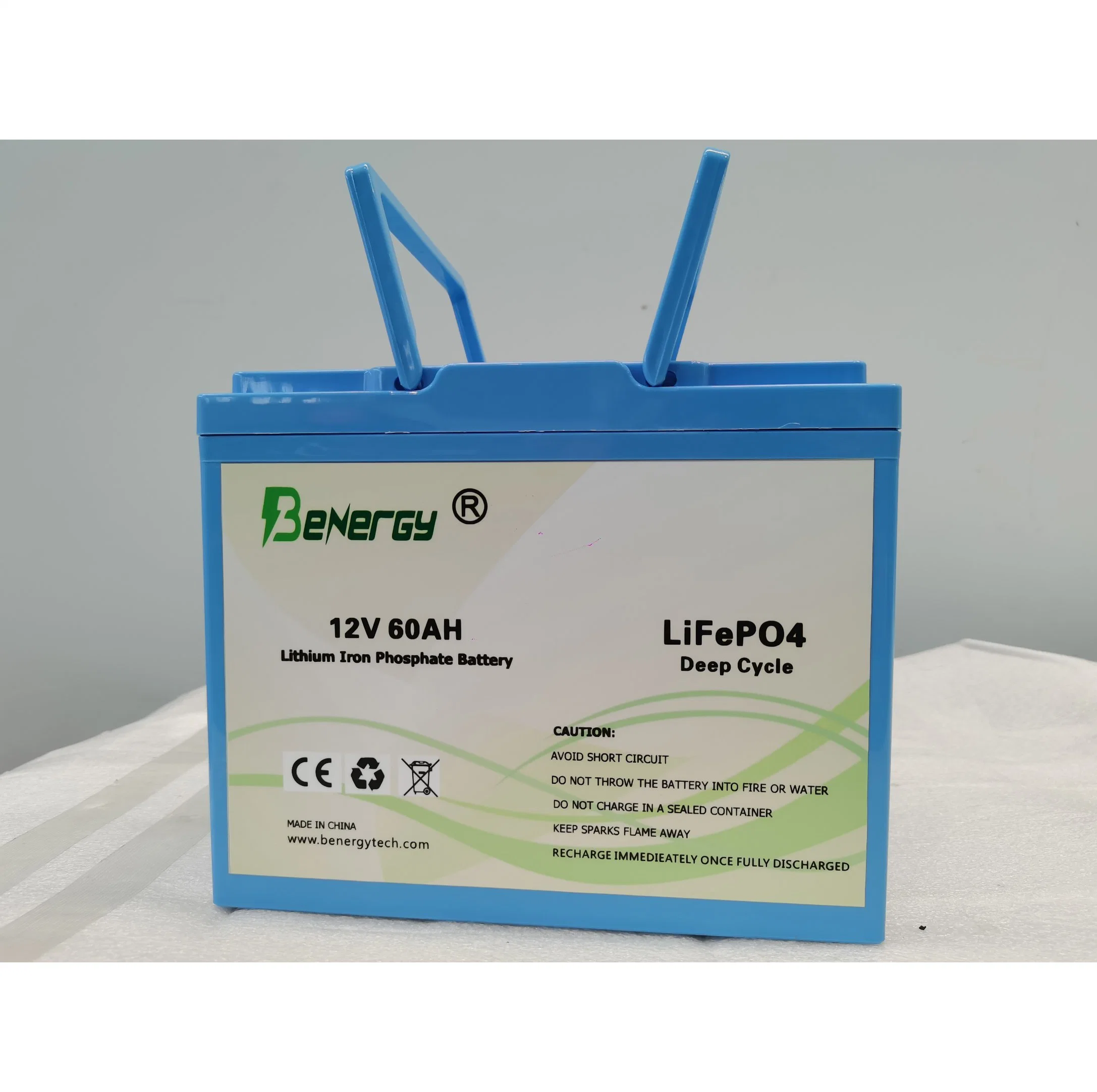 Bateria BMS de longa duração, 12 V, 60 ah LiFePO4, para RV, sistema Solar