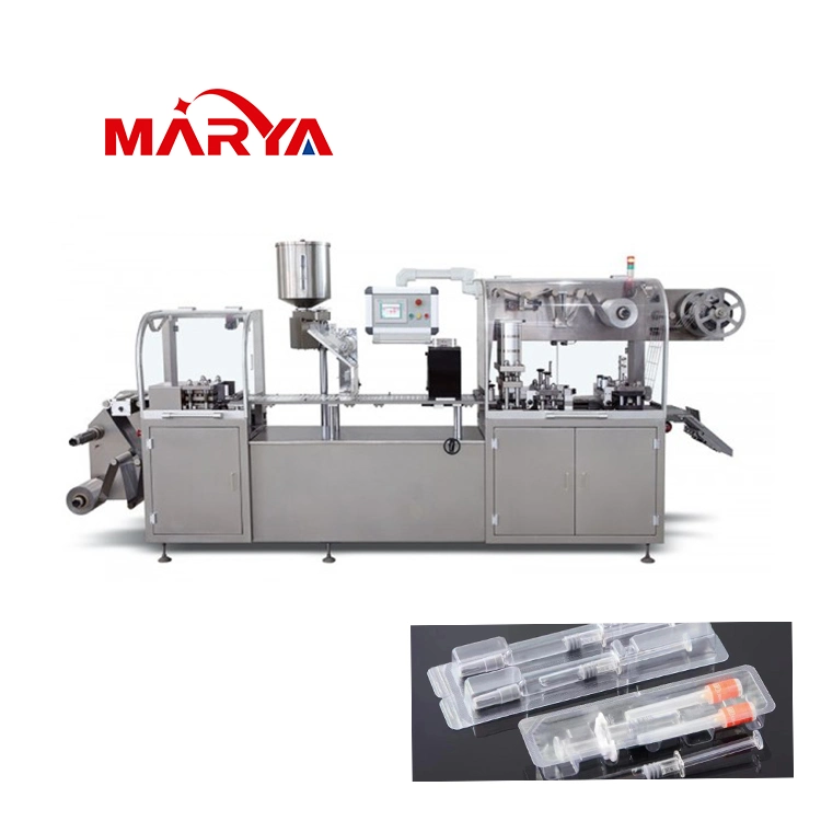 Marya stérile cartouche entièrement automatique seringue de plastique Machine d'emballage sous blister avec haute vitesse et qualité