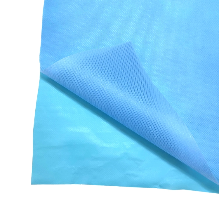 Waterproof PP PE Laminated Spunbond Non Woven Fabric for Hospital