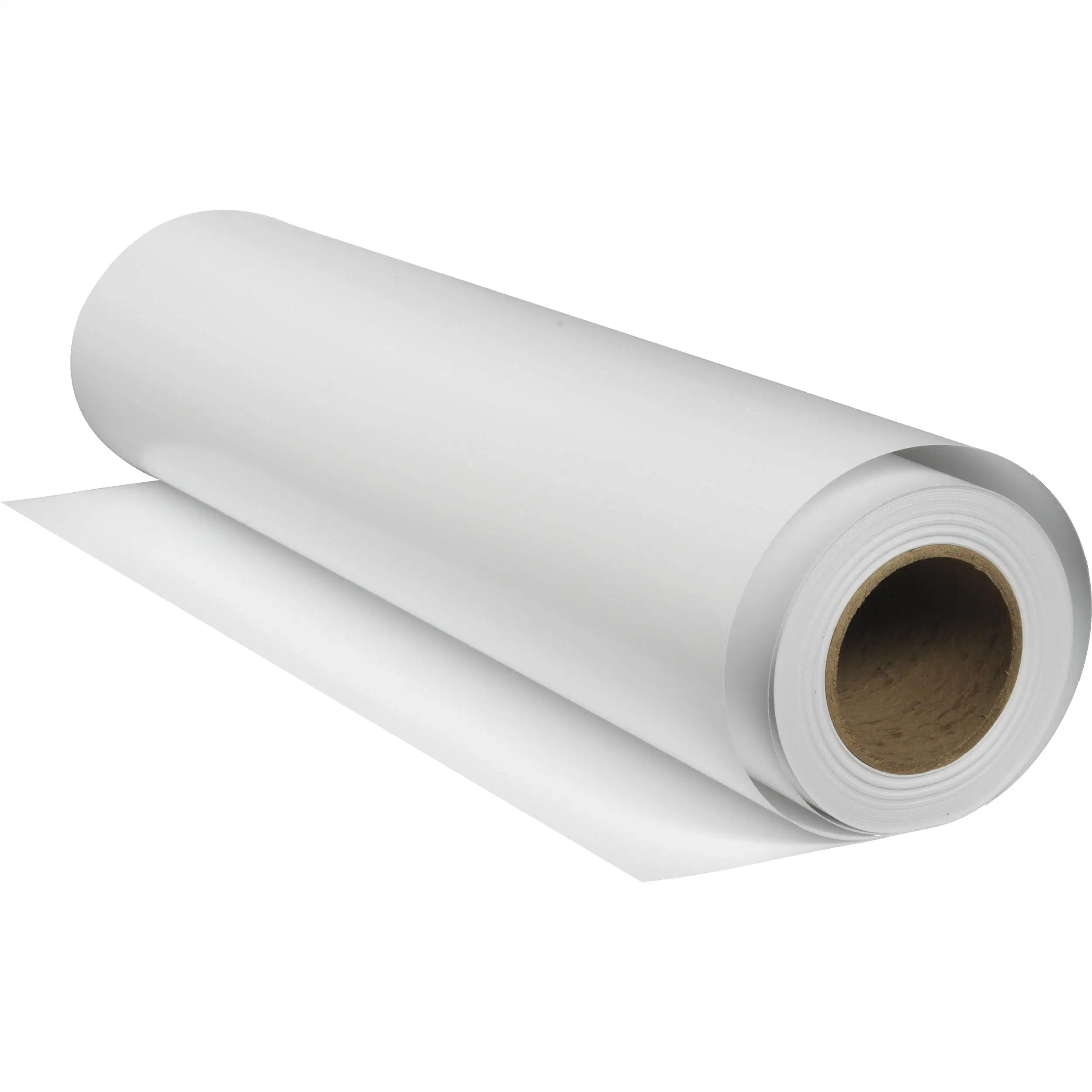 Rollos de vinilo autoadhesivos Medios de inyección de tinta PVC autoadhesivo flexible Impresión de papel sintético