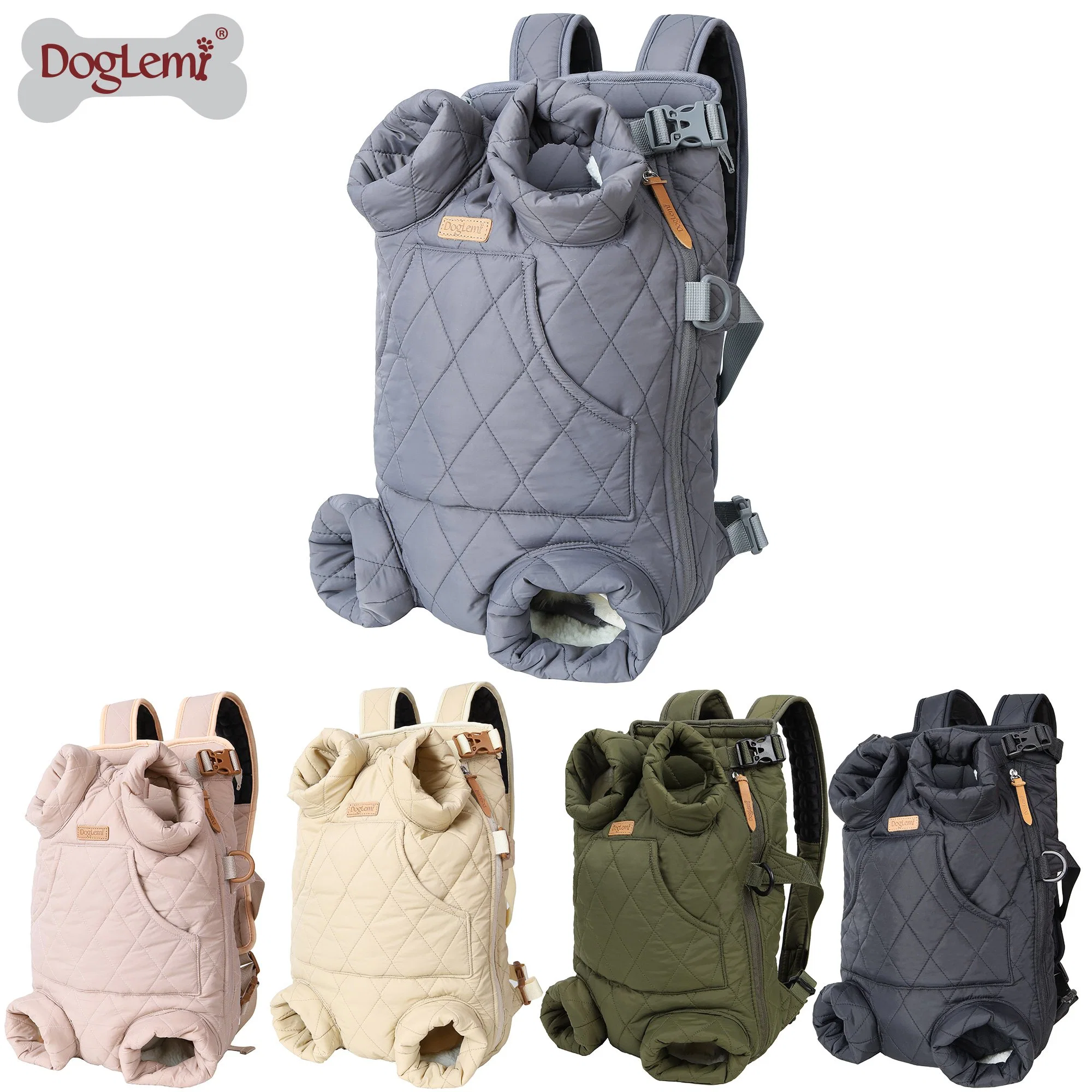 Free Hands Warm Windproof Dog Bag