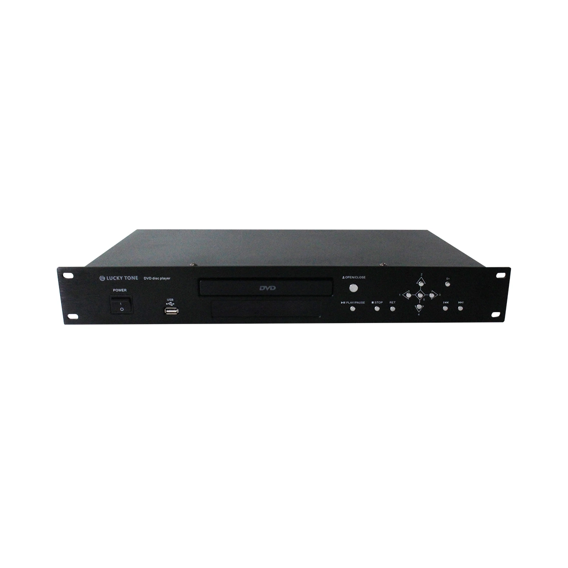 Reproductor de audio de DVD con puerto USB Sopport DVD, VCD, CD, HDCD, DIVX, SVCD, MPEG4, FP3, WMA, Disco de formato CD-R/RW